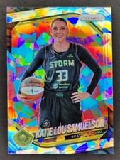 2025 Panini WNBA Prizm KATIE LOU SAMUELSON Silver Ice Prizm #82 Seattle Storm -A