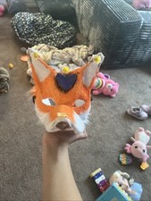 Red fox therian mask