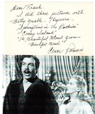 Cesar Romero signed note!