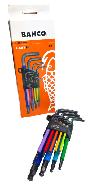Bahco WinkelschlüSselsatz Multicolour – Innensechskant, 9-Teilig-image