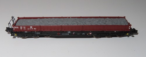 Brawa 67040-02 Spur N Schwerlastwagen mit Schotterbeladung DR RRym Epoche III | Zustand: Neu