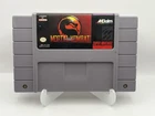 Mortal Kombat for Super Nintendo NTSC-U/C (US/Canada)