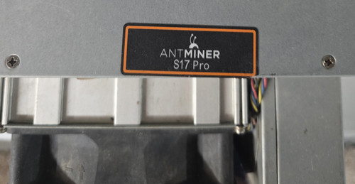 Bitmain Antminer S17 Pro ASIC Miner