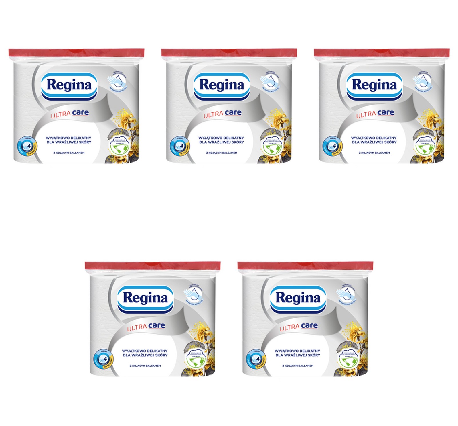 8004260003759 Papier toaletowy Regina Ultra Care 9 rolek X5 16190₽