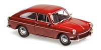 Minichamps 1:43 Volkswagen 1600 Tl - 1966 - Red 940055321