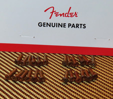 24 Fender AGED pickguard mounting SCREWS fit Stratocaster Telecaster RELIC