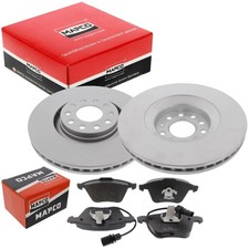 MAPCO BREMSSCHEIBEN 320mm + BELÄGE VORNE passend für AUDI A4 SEAT EXEO | 47825HP