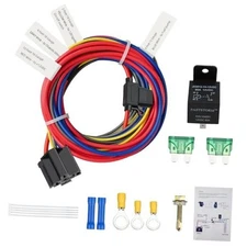 12V Relay Bypass Switch Kit Fuel Pump Relay Wiring Electric Fuel Pump Relay Kit