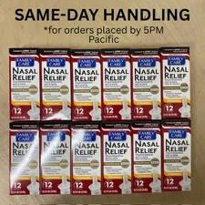 Family Care Nasal Relief Original Spray 12 Pack Maximum Strength 0.5 oz