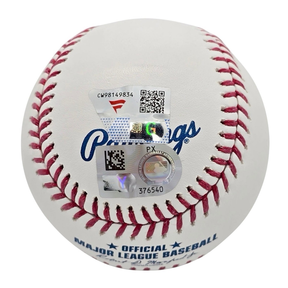 Garrett Crochet Signed Baseball Boston Red Sox OMLB Rawlings
