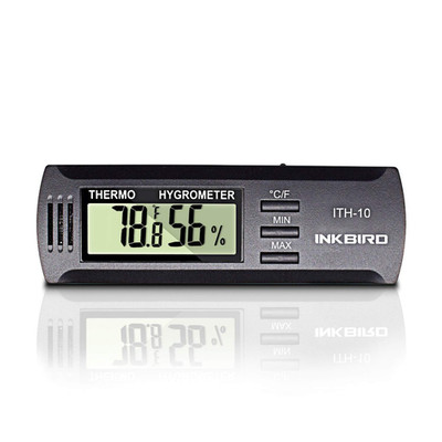 Inkbird ITH-10 Digital Thermometer and Hygrometer Temperature Humidity Monitor