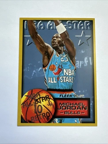 1996-97 Fleer - NBA All-Star Retro Michael Jordan #282