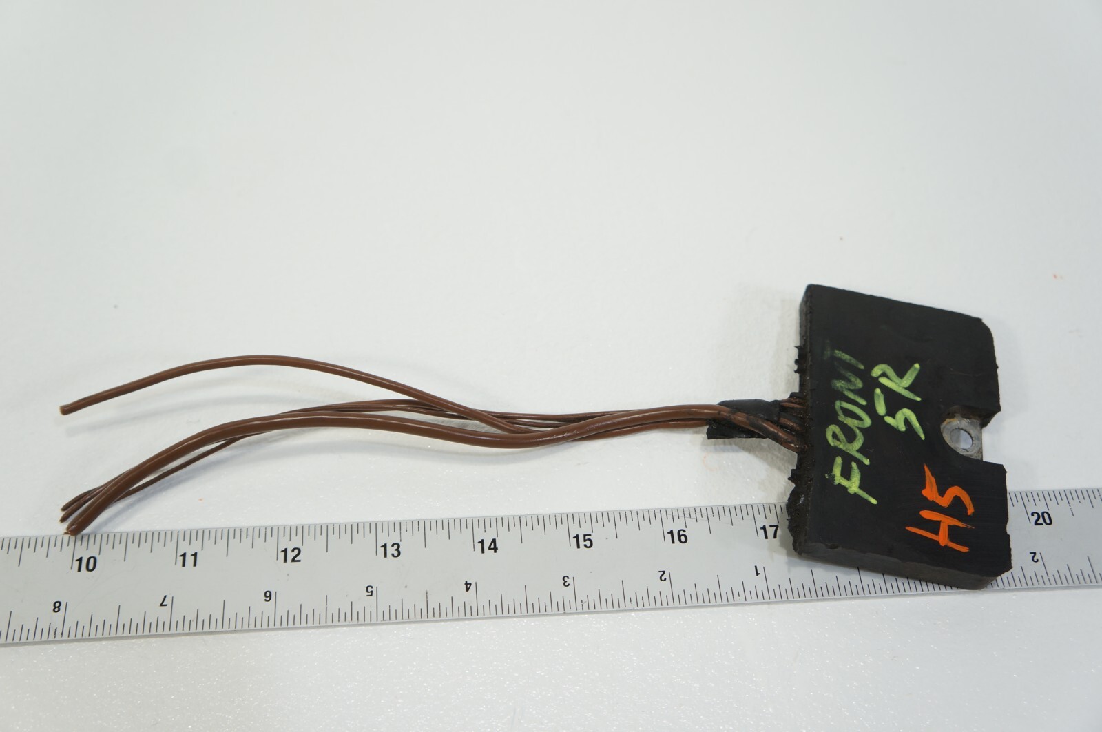 BMW negative cable wire terminal clamp loom ground connector pig tail cut OEM