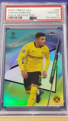 その他 2020 SELECT UEFA EURO JADON SANCHO PSA10 Jadon Sancho - 2020 Select UEFA Euro Silver Prizm PSA 10 | eBay