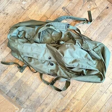 US Military IMPROVED DUFFEL BAG W/ ZIPPER Flight Travel USGI Army USMC Air Force