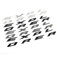 For Ford EXPLORER Letter Body Side Accent Decal Rear Hatch Door Liftgate Sticker