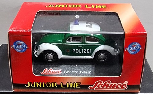 Schuco VW Kafer Polizei 1/72 JUNIOR LINE #62 - Picture 1 of 2