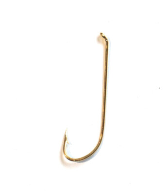 Eagle Claw Extra Long Plain Shank Hooks - Style #74 - Size 2/0 - BOX of 100