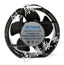 1 PCS RUNDA Fan AC17251S220H AC 220/240V 35W 17250 17CM 2 Wire cooling fan