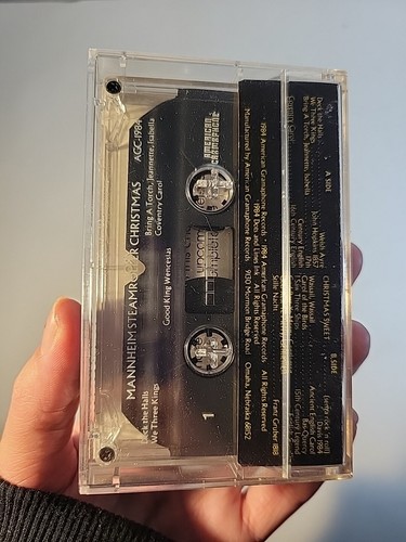 Mannheim Steamroller Christmas Cassette 1984 - Chip Davis  - Picture 3 of 6