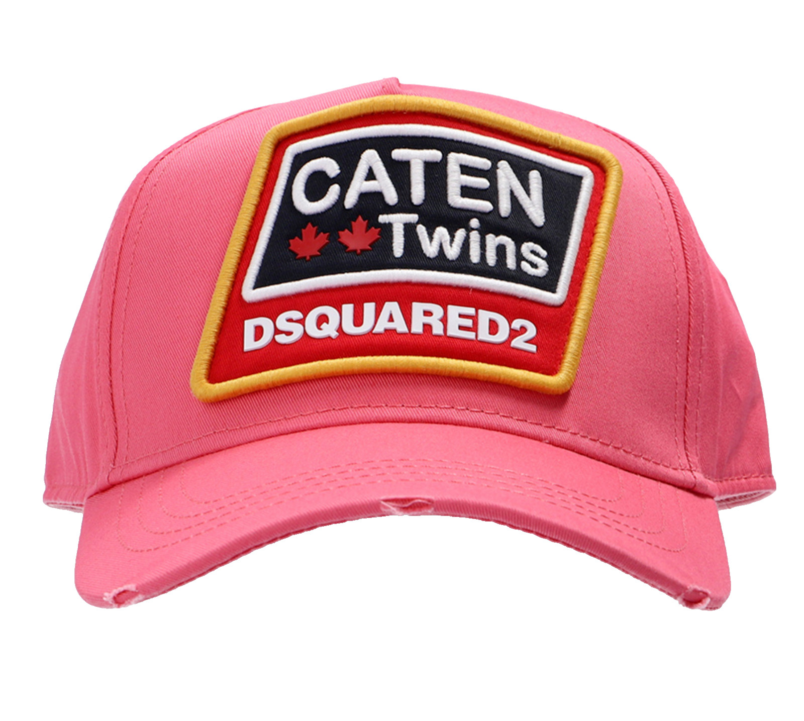 Dsquared2 Caten Twins Patch Baseball Cap Trucker Hat New