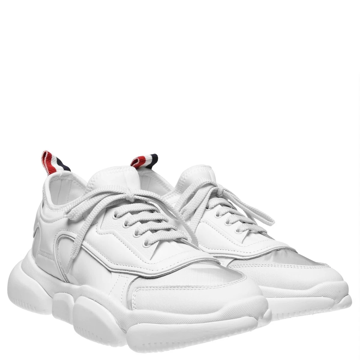 Moncler Briseis Scarpa Sneakers White Women s Size US 8 EU 38 Runners Trainers