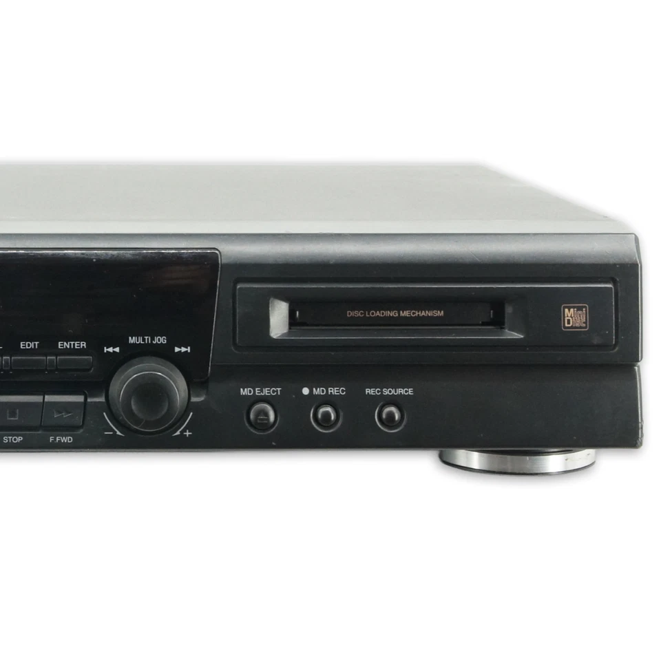 Universum MD190 MiniDisc Deck Recorder CD Player Compact Disc Kombo Schwarz [G] - Bild 3 von 4