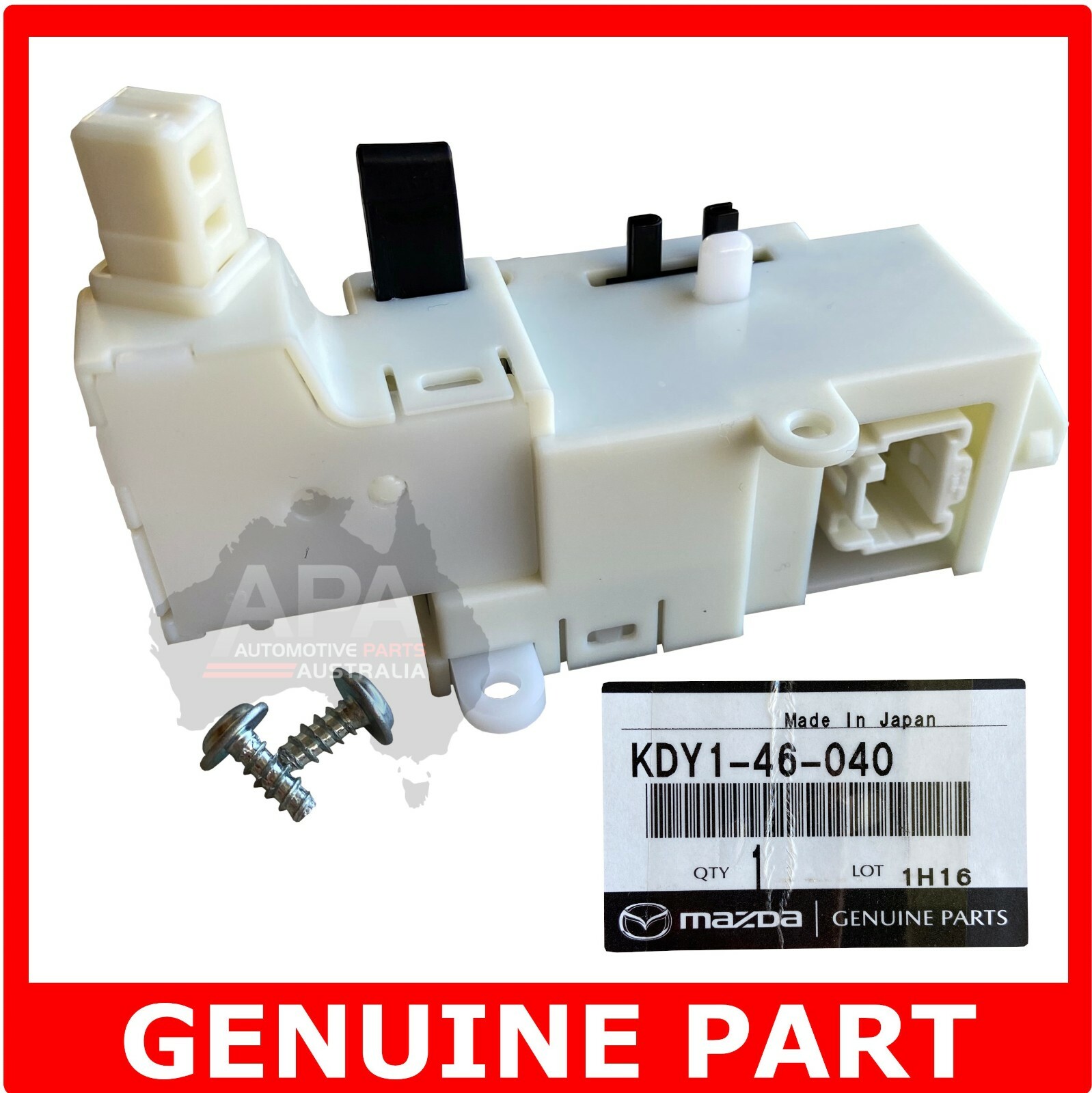 KDY146040 Genuine Mazda 6 GJ Cx5 KE Auto Trans Shifter Not Park Switch