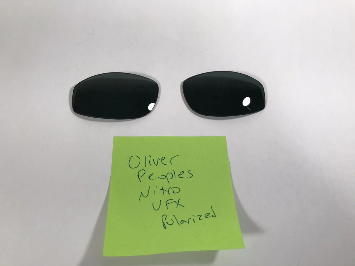 🕶 RARE OLIVER PEOPLES NITRO POLARIZED VFX LENSES 61mm