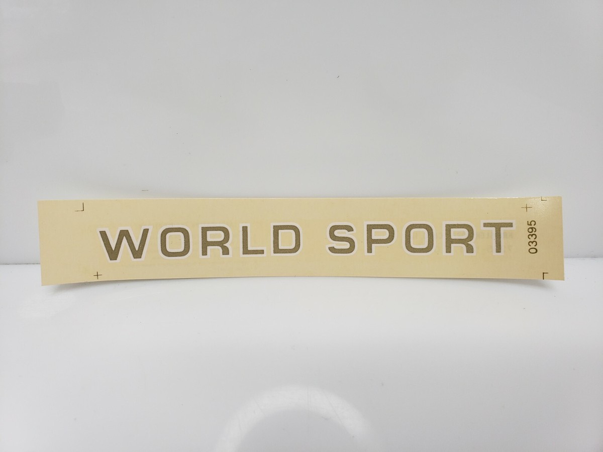 Vintage 1980's Schwinn World Sport Decal Lot Of 95 03395 USA | eBay