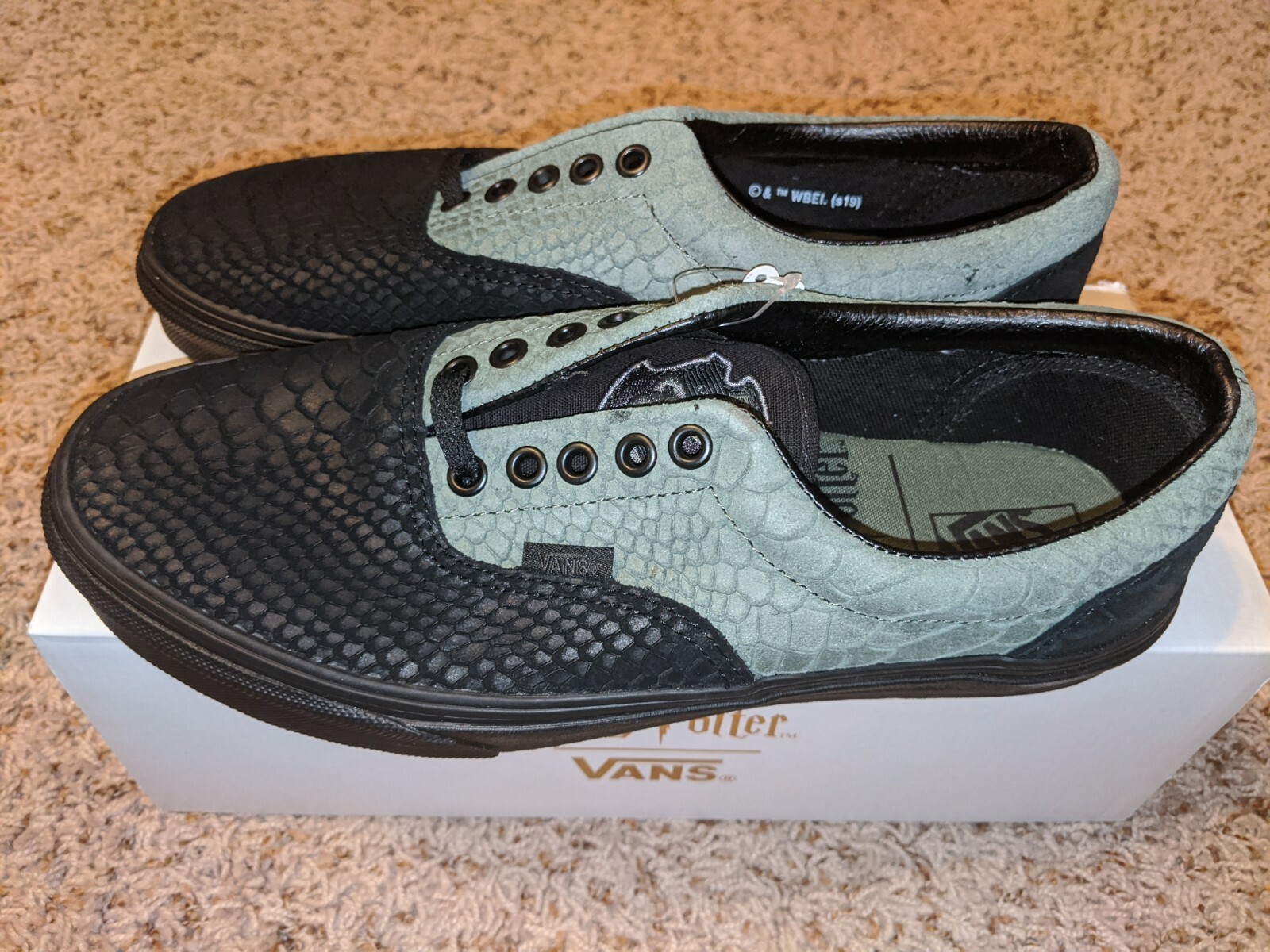 harry potter slytherin vans shoes