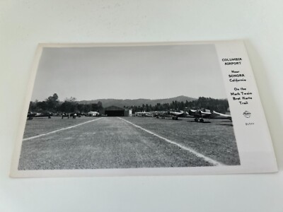 Columbia Airport near Sonora California on the Mark Twain Bret Harte Trail