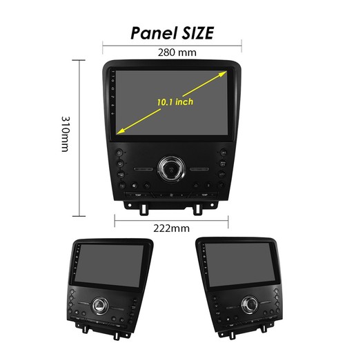 Android 13.0 Carplay Car Stereo Radio Head Unit GPS For Ford Mustang 2010-2014 - Picture 14 of 15