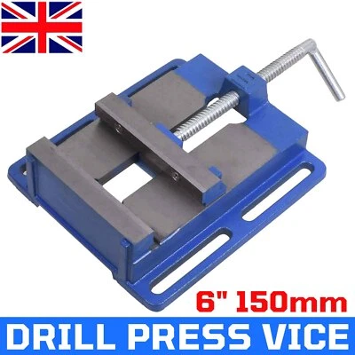 Drill Press Vice 150mm 6 Inch Pillar Bench Drill Vice Clamp for Workshop Milling