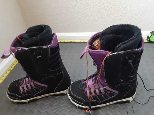 32 Thirty Two Womens Snowboard Boots Size 8.5 Purple *80% off 2nd pair* #S116 - Picture 3 of 9
