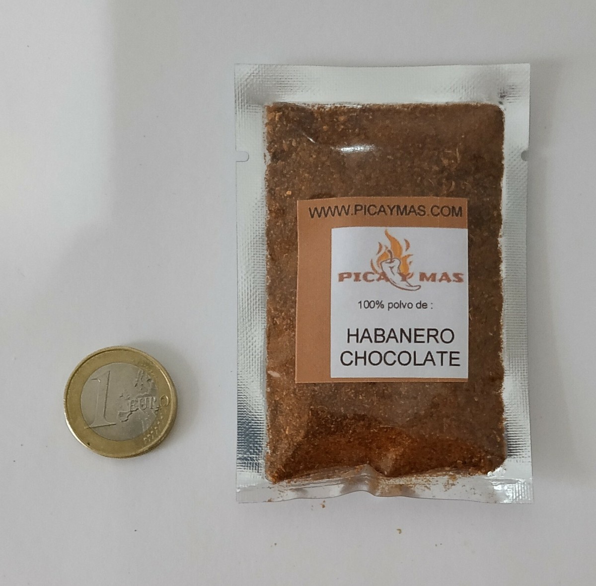 Envase 10 Gr. HABANERO AMARILLO En POLVO Puro 100 Muy 1307470