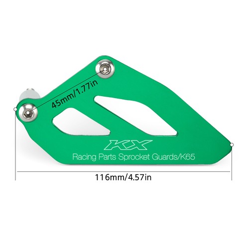 KX LOGO Front Sprocket Guard Cover Chain Protector For KAWASAKI KX450F KX250/F E - Foto 3