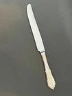 Rose Point by Wallace Sterling Silver Flatware Knife, 9" Long