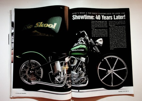 2009 January Easyriders Motorcycle Magazine Ohio Bike Week Harley-Davidson CVO - Picture 10 of 12