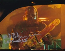 MARK BURNHAM signed Autogramm 20x25cm TEXAS CHAINSAW in Person autograph COA