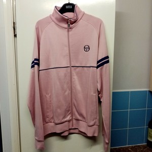 sergio tacchini pink track top