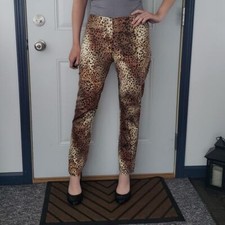 90s Cheetah Print Pants