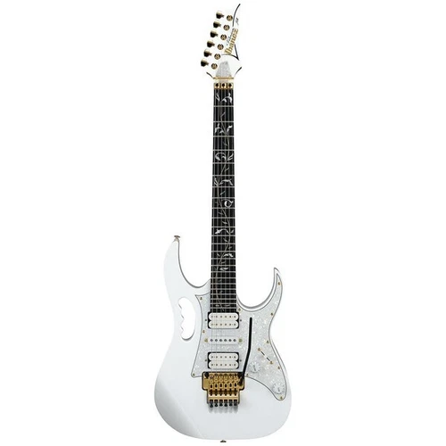 Ibanez JEM7VP Premium Steve Vai Signature Electric Guitar (White) inc Gig Bag - Picture 2 of 4