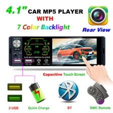 4.1Inch Touch Screen Car Radio Stereo Multimedia MP5 Player RDS USB2.0 Bluetooth
