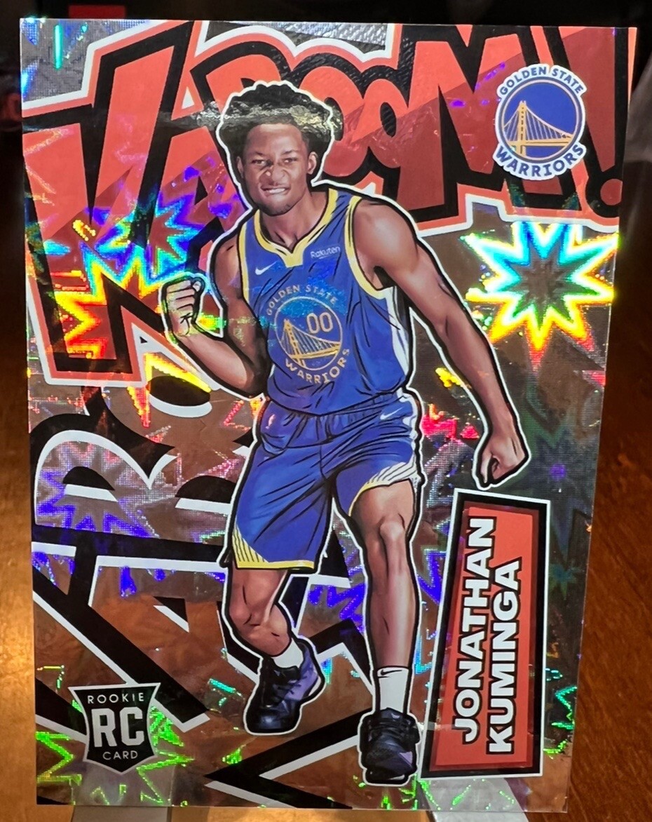JONATHAN KUMINGA 2021-22 CROWN ROYALE KABOOM RC ROOKIE WARRIORS SSP CASE HIT SP