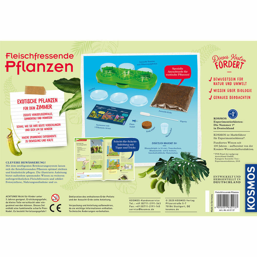 Thumbnail - Kosmos Fleischfressende Pflanzen Garten Anpflanzen Spielen Entdecken