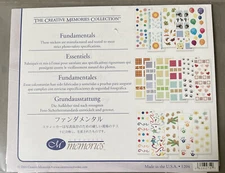 Creative Memories FUNDAMENTALS Sticker Pack/Set-New in Package