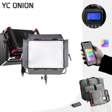 YC Onion Led video Light Panel Kit RGB Full Color 2800K-10000K Remote Control 