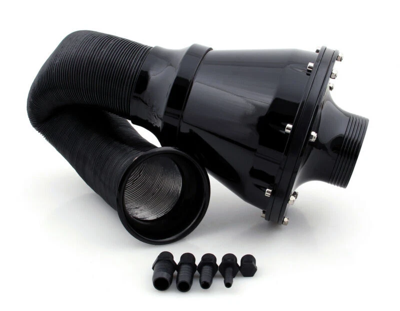 Universal Car Air Filter Cold Closed Intake Systems CIS 70mm Black USA Foto 2 de 4