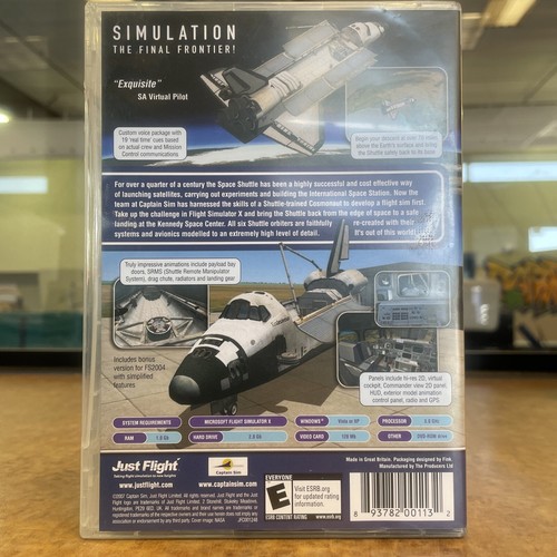 Just Flight - Space Shuttle (Expansion For Flight Simulator X PC DVD Rom) - Picture 4 of 9